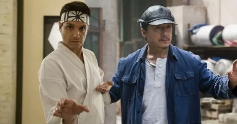 Nov Karate Kid film spoj Ralpha Macchia a Jackieho Chana