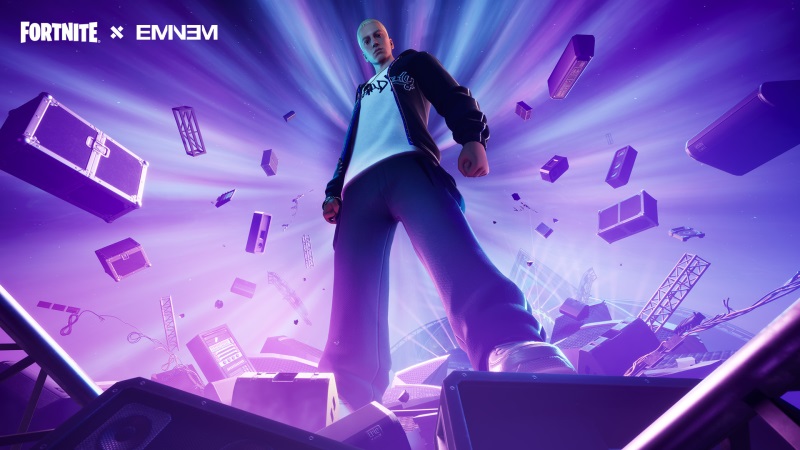 Eminem prichdza do Fortnite, rozbije svet v Big Bang evente