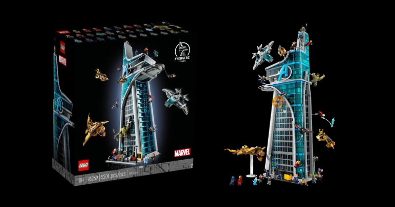 Lego Avengers Tower predstaven