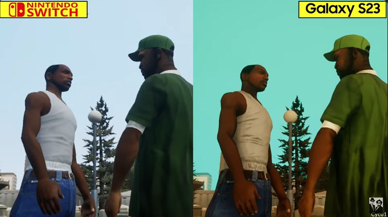 Porovnania mobilnej verzie GTA Trilogy