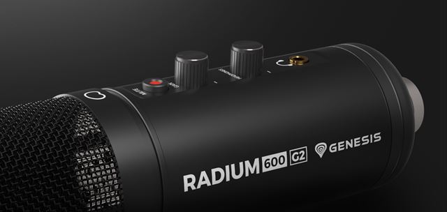Genesis predstavilo tdiov mikrofn Genesis Radium 600 G2 pre hrov aj streamerov 