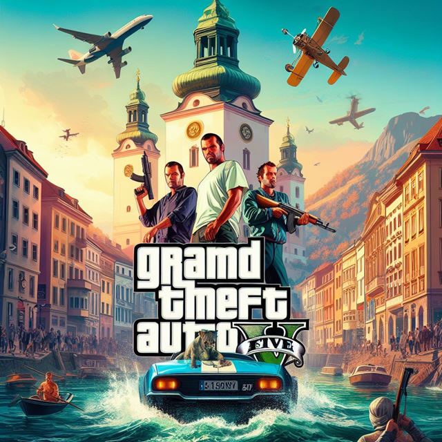 Ako si AI predstavuje GTA na Slovensku? 