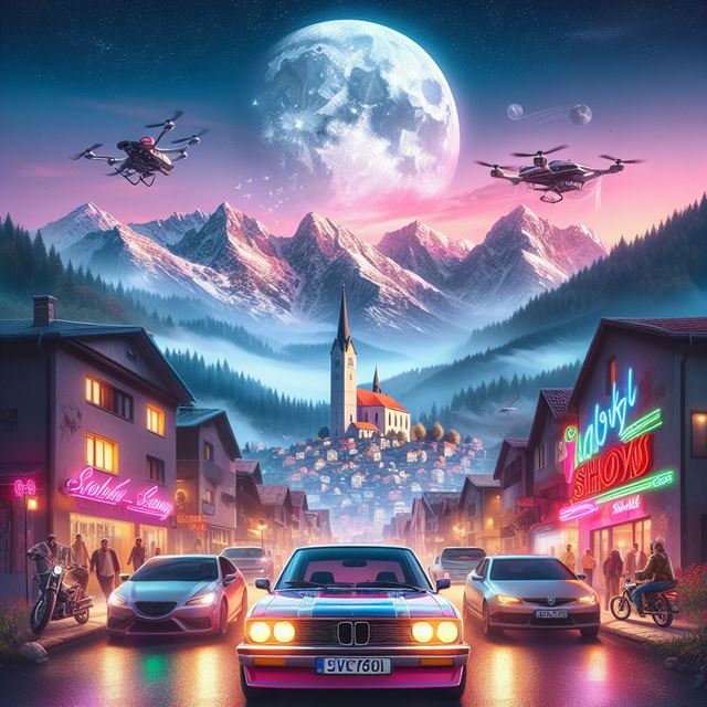 Ako si AI predstavuje GTA na Slovensku? 