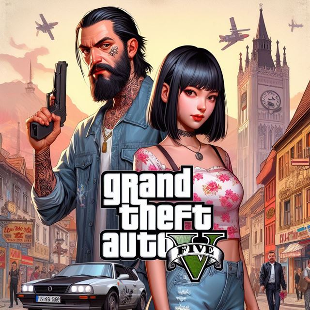 Ako si AI predstavuje GTA na Slovensku? 