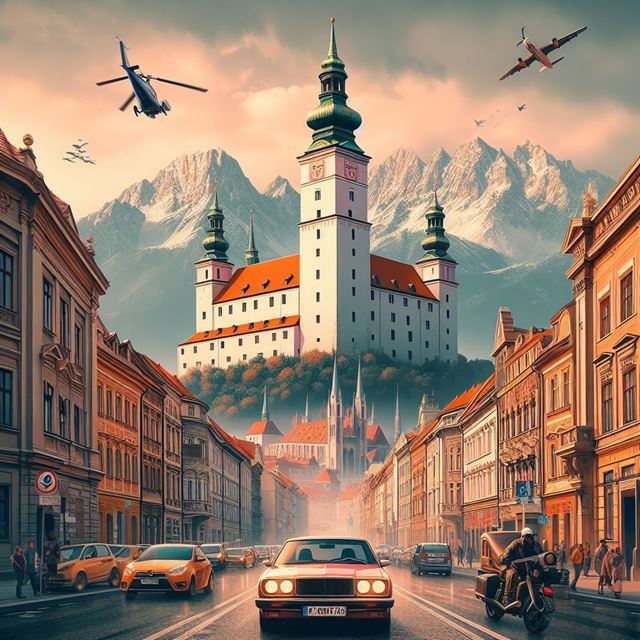 Ako si AI predstavuje GTA na Slovensku? 