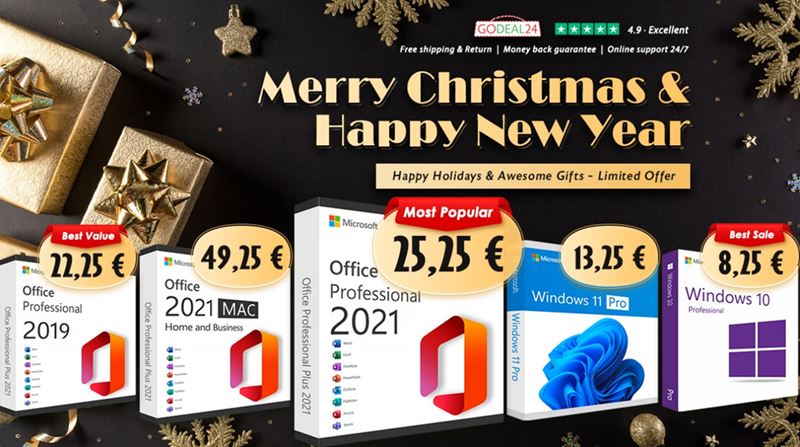 Doprajte svojmu PC potrebn upgrade na Windows 11 Pro a Office 2021 u za 10 EUR poas novoronho vpredaja!