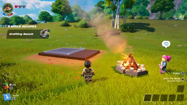 Lego Fortnite je u� dostupn�, m��ete za�a� stava� 