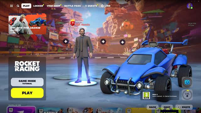 Rocket Racing pri�iel do Fortnite 