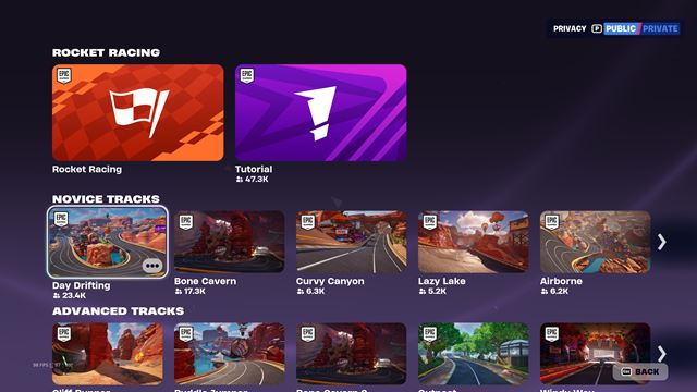 Rocket Racing pri�iel do Fortnite 