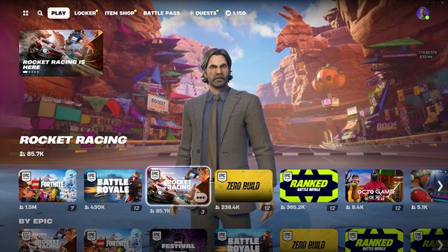 Rocket Racing pri�iel do Fortnite 