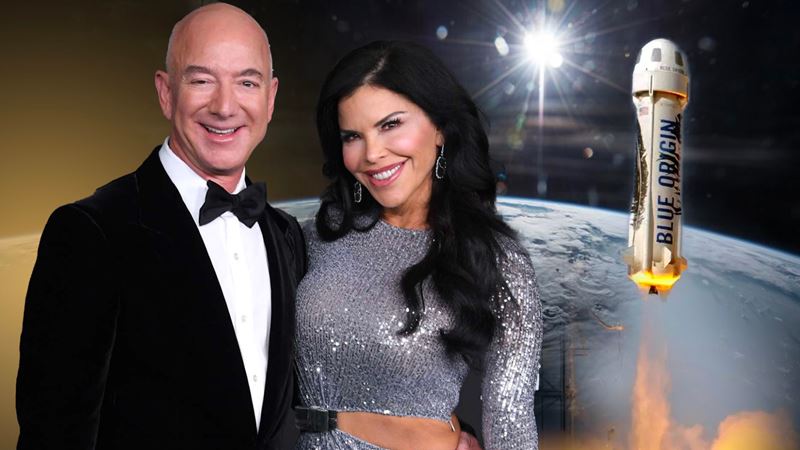 Jeff Bezos vystrel frajerku do vesmru