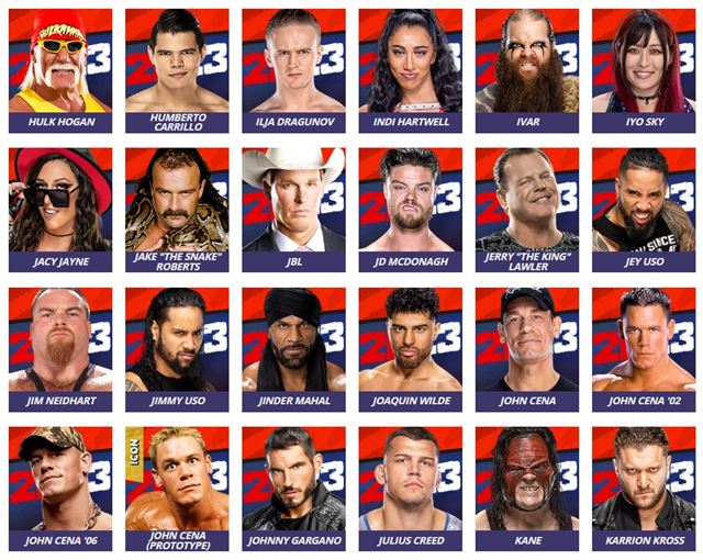 WWE 2K23 prinesie takmer 200 post�v, prin�ame kompletn� zoznam 