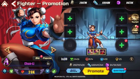 Street Fighter: Duel privedie Chun - Li a ďalšie obľúbené postavy na mobily