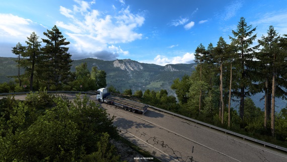 Euro Truck Simulator 2 ukazuje prírodu západného Balkánu