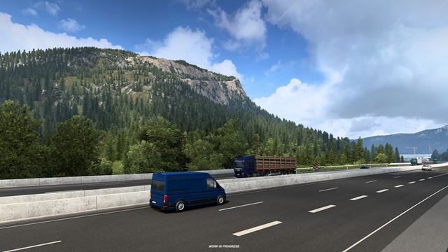 Euro Truck Simulator 2 ukazuje pr�rodu z�padn�ho Balk�nu 