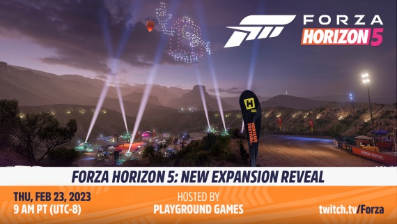 Nová expanzia do Forzy Horizon 5 bude ohlásená 23. februára