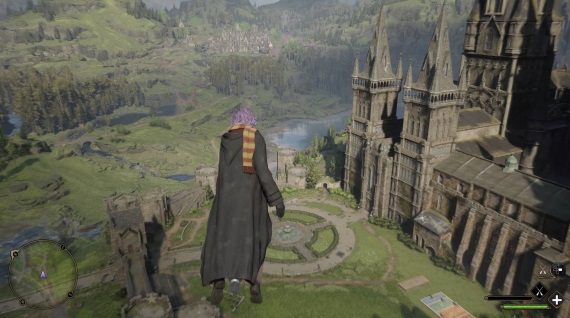 Ukážka mapy z prichádzajúcej Hogwarts Legacy hry zo sveta Harryho Pottera