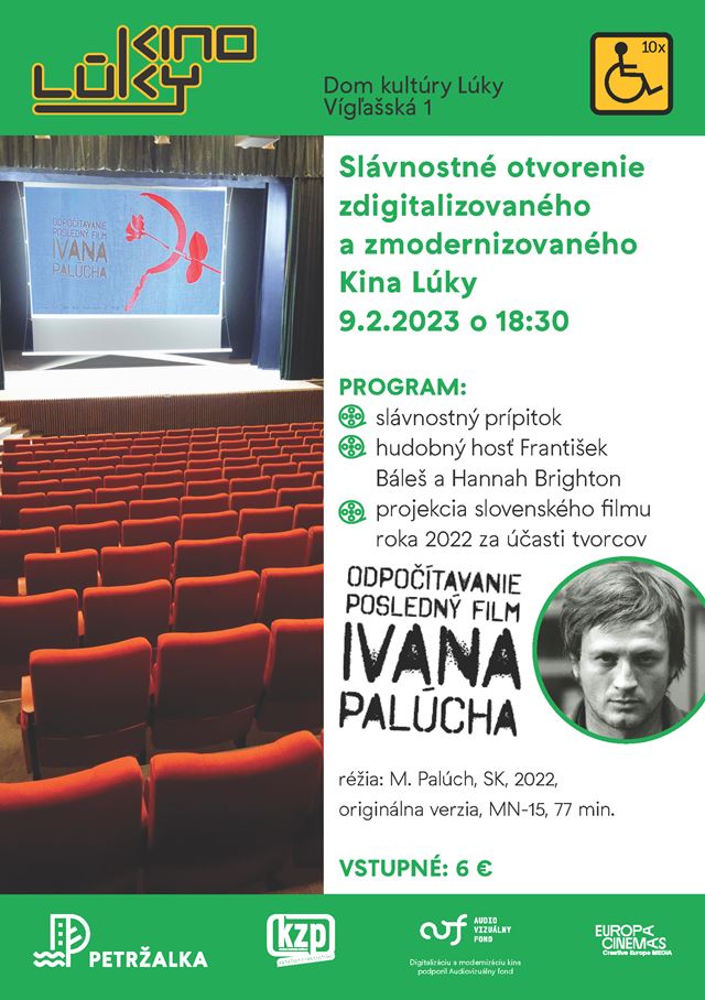 Petr�alsk� Kino L�ky v�ta div�kov s novou technikou v modernej��ch priestoroch  