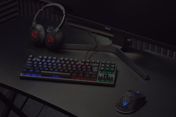 Genesis Thor 303 TKL Black je hern mechanick klvesnica s vymenitenmi switchmi