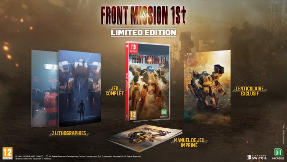 Front Mission 1st Remake Limited Edition dostala dátum vydania