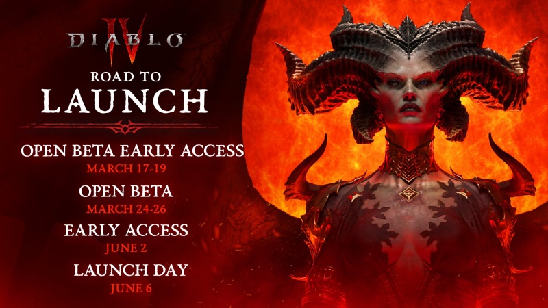 Diablo IV odštartovalo otvorenú betu v early access