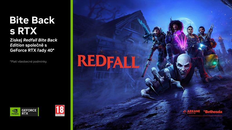 Nvidia oficilne ohlsila Redfall bundle so svojimi novmi grafikami