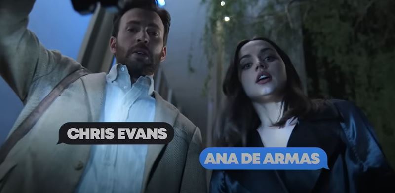 Ghosted. Akn komdia s Chrisom Evansom a Anou de Armas