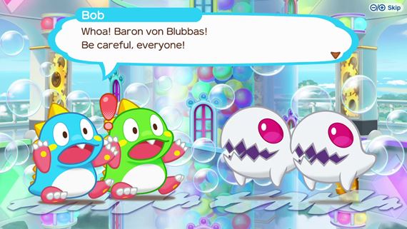 Puzzle Bobble Everybubble! ukazuje endless režim