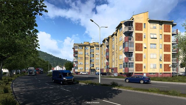Euro Truck Simulator 2 ukazuje architekt�ru z�padn�ho Balk�nu 