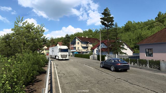 Euro Truck Simulator 2 ukazuje architekt�ru z�padn�ho Balk�nu 