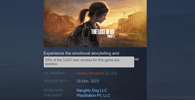 Zd sa, e PC port The Last of Us Part 1 nie je dotiahnut 