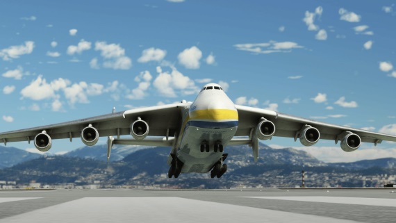 Flight Simulator bližšie predstavuje Antonov AN-225 lietadlo