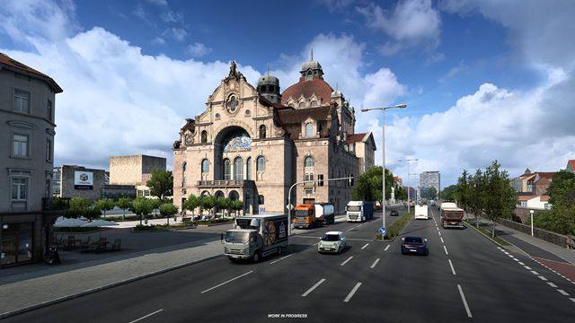 Euro Truck Simulator 2 ukazuje prepracovan� Norimberg 