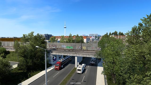 Euro Truck Simulator 2 ukazuje prepracovan� Norimberg 