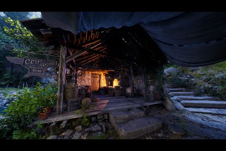 Ukka spracovania dediny v Unreal Engine 5 - Clifwood village  