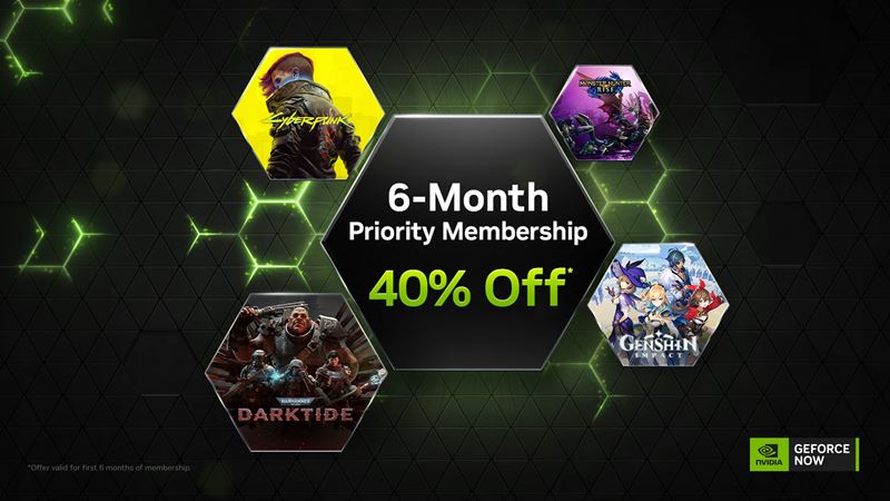 GeForce NOW Priority predplatn je teraz v akcii