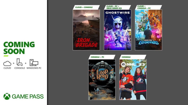 Game Pass predstavil nov hry, prichdza Ghostwire, NHL 23 a aj Minecraft Legends