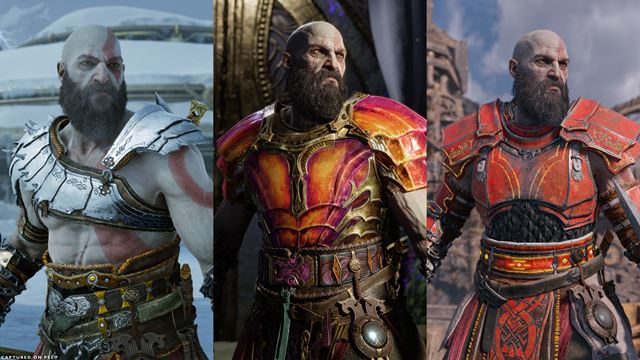 God of War Ragnarok dostal nov� update s New Game+ a skinmi 