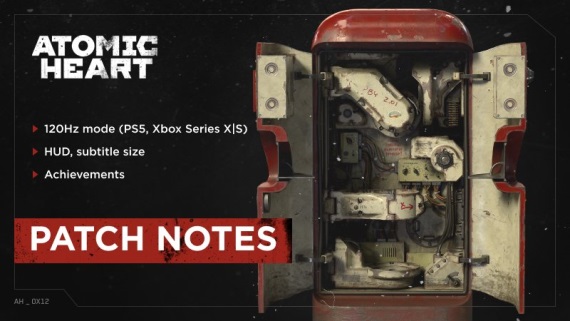 Atomic Heart dostal na konzolch 120Hz update