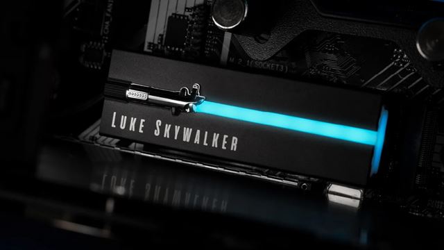 Seagate prin�a M.2 SSD disk so Star Wars t�mou 