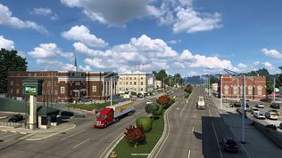 American Truck Simulator ukazuje mest� a meste�k� Oklahomy 