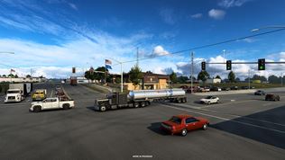 American Truck Simulator ukazuje mest� a meste�k� Oklahomy 
