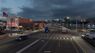 American Truck Simulator ukazuje mest� a meste�k� Oklahomy 