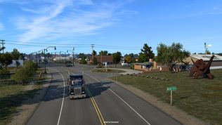 American Truck Simulator ukazuje mest� a meste�k� Oklahomy 