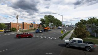 American Truck Simulator ukazuje mest� a meste�k� Oklahomy 