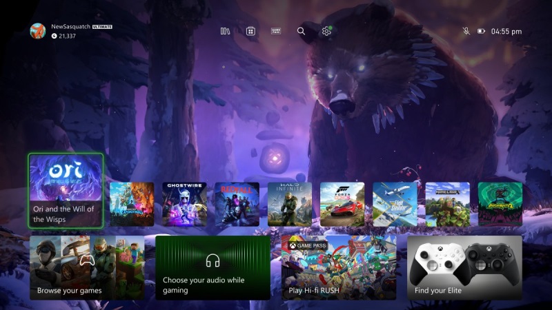 Microsoft ukzal upraven dashboard pre Xbox