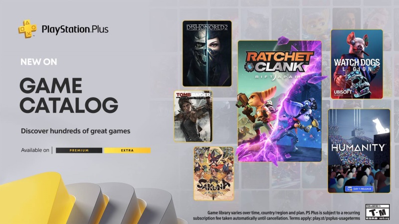 PS Plus Premium a Extra hry na tento mesiac predstaven