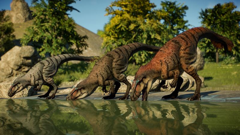 Jurassic World Evolution 2 obohatili operen dinosaury v DLC Feathered Species Pack