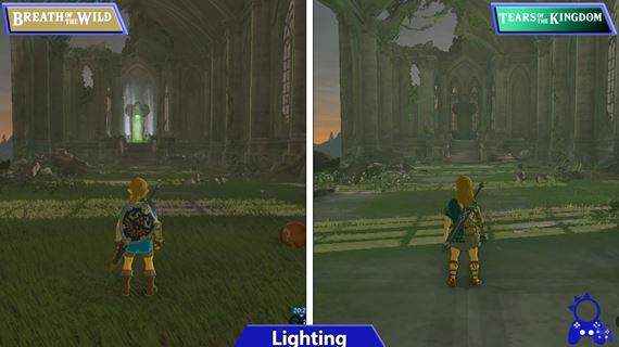 Porovnanie a anal�za The Legend of Zelda: Tears of the Kingdom