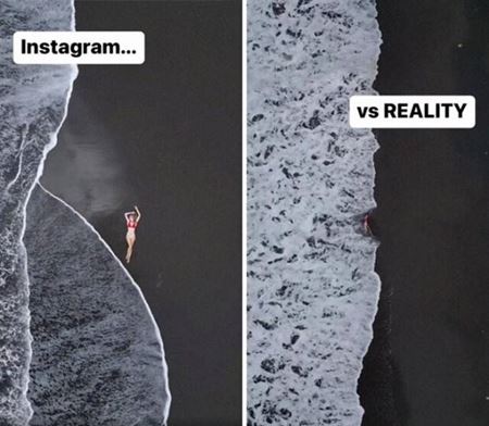 Socialne médiá vs reality  